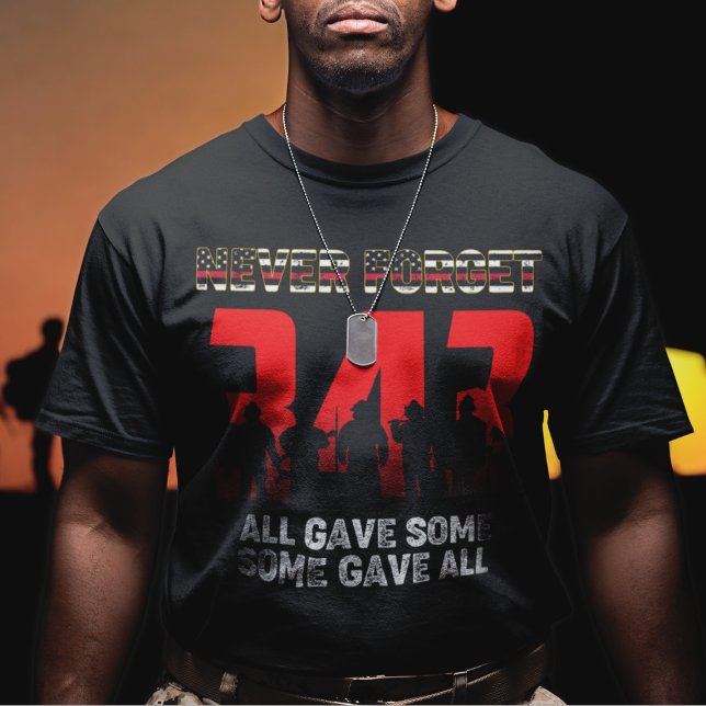 343 Brandmän Glöm aldrig Shirt 9 11 21 T Shirt (Skapare uppladdad)