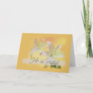 3454 Han är Risen Christian Påsk Card Helgkort
