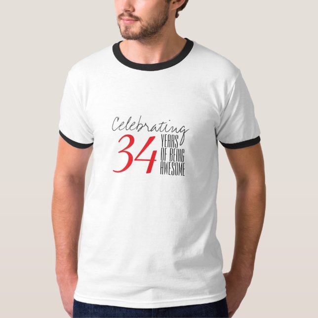 34 år efter fantastisk tee shirt (Framsida)