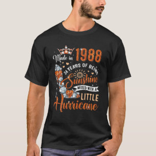 34 år gammal 1988, född: drottning Diamond T Shirt