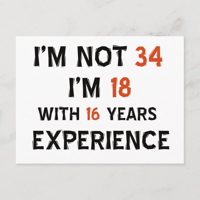 34-åriga formgivningar vykort (Framsida)