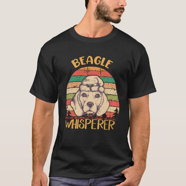 34 Beagleviskaren Beagle T Shirt (Framsida)