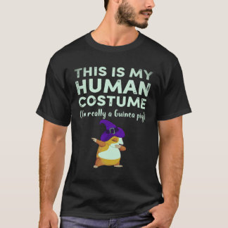 34 Detta är min mänskliga kostym Jag är verkligen T Shirt