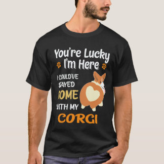 34 Du är Lucky Corgi T Shirt