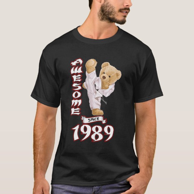 34:e födelsedagen Manar Kvinnor 1989 Fantastisk Ka T Shirt (Framsida)