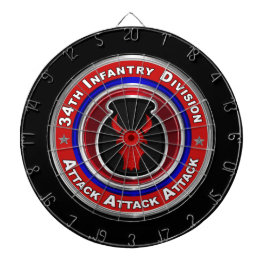 34:e infanteridivisionen darttavla
