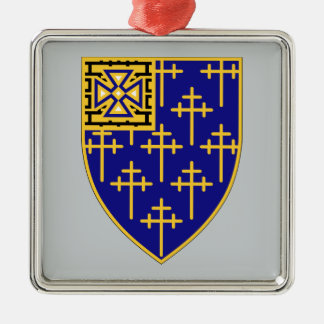 34:e infanteriregimen julgransprydnad metall
