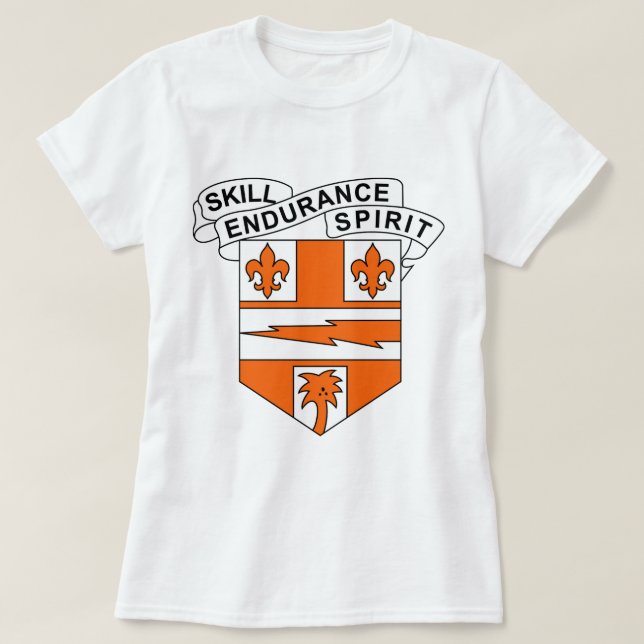 34:e signalbataljonen - Skill Endurance Spirit T-shirt (Design framsida)