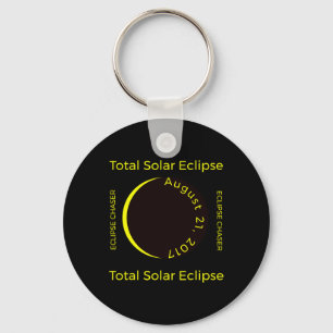 #34;eclipse Chaser#34; Total Solar Eclipse Aug 201 Nyckelring