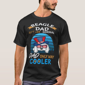 34 Pappa - Beagle Pappa Cooler Beagle T Shirt