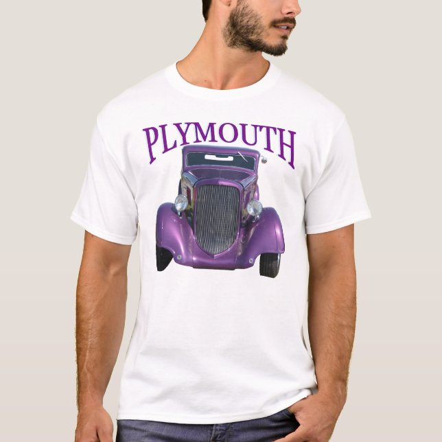 34 Plymouth Tee Shirt (Framsida)