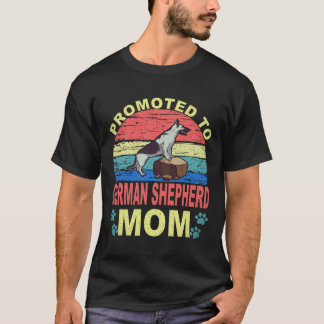 34 Uppflyttad Till Tysk Schufer Mama Tysk Schufer T Shirt