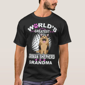 34 Världens Bästa Tyska Schabrador Mormor Tysk T Shirt