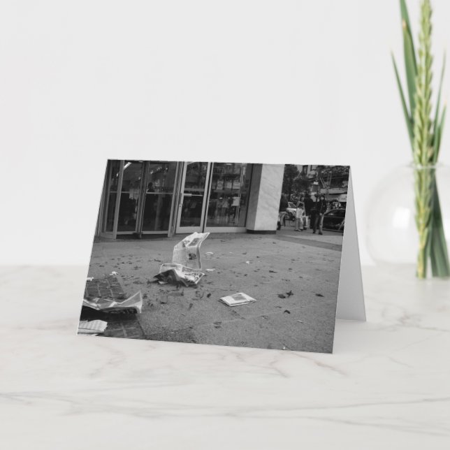 34th Gatahälsningkort Kort (Framsida)