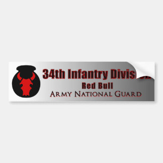 34th Infanteriuppdelning Bildekal