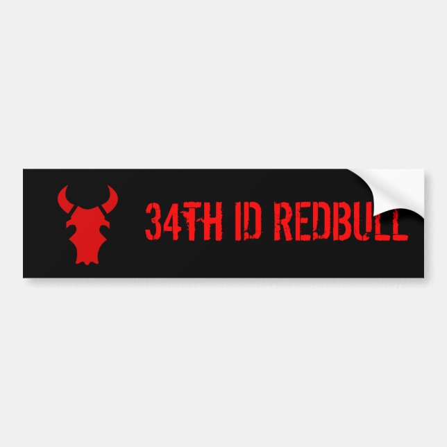 34th legitimation REDBULL Bildekal (Framsidan)