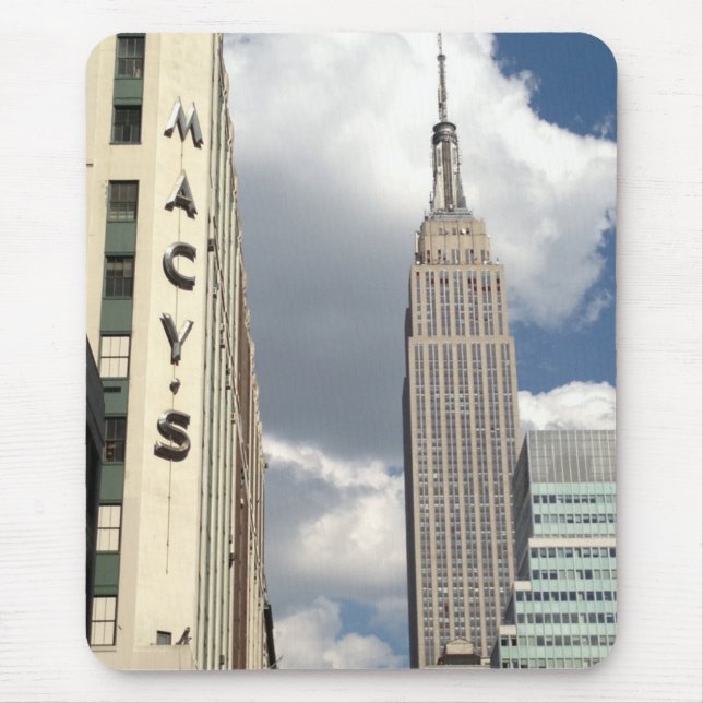 34th Street Empire state Byggande Manhattan NYC Musmatta (Framsidan)