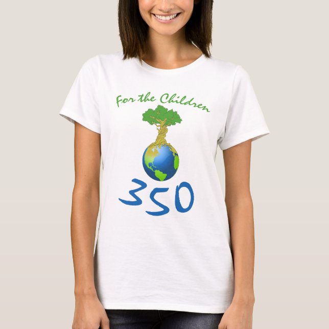 350 för barnen tee shirt (Framsida)