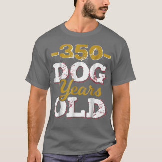 350 Hund yngsta 50:e födelsedagsgåva T Shirt