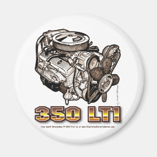 350 LT1 Korvettmotor Magnet