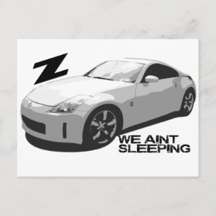 350Z Aint sover Vykort