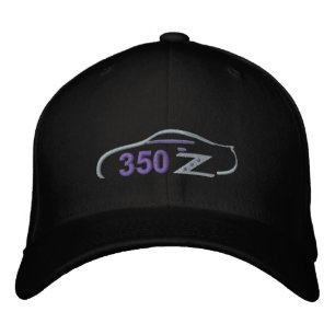 350Z Bil Kontur Broderad Hatt Keps