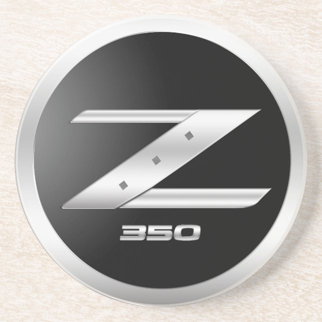 350Z Bil Sandsten Coaster Underlägg (Framsidan)