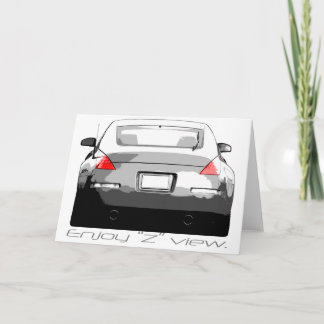 350Z "Enjoytheview. ", Kort