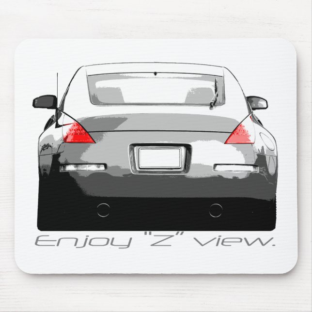 350Z "Enjoytheview. ", Musmatta (Framsidan)