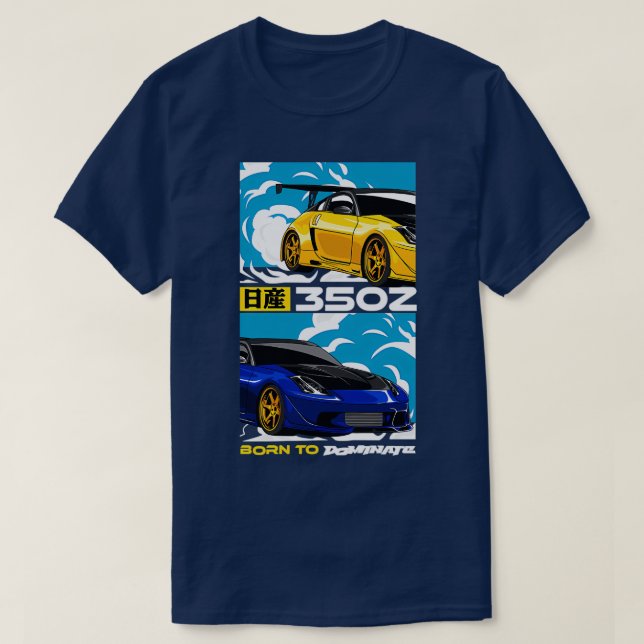 350Z-entusiast T Shirt (Design framsida)