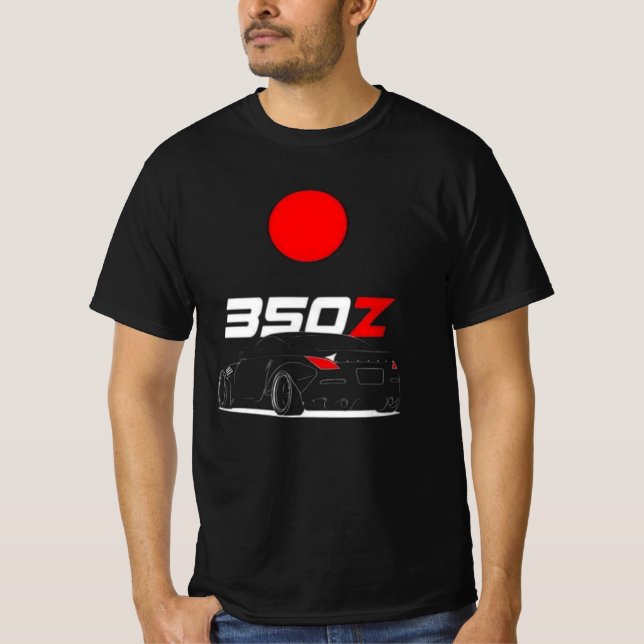 350Z RED SUN  T SHIRT (Framsida)