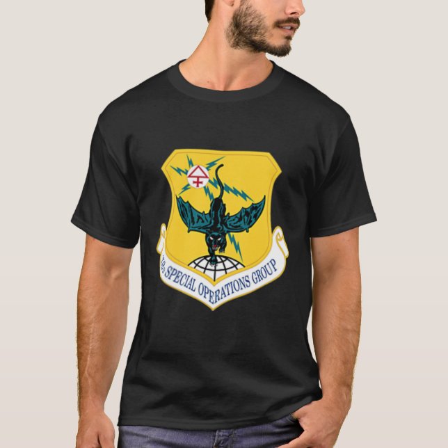 353:e Speciella operationsgruppen Luft Force T Shirt (Framsida)
