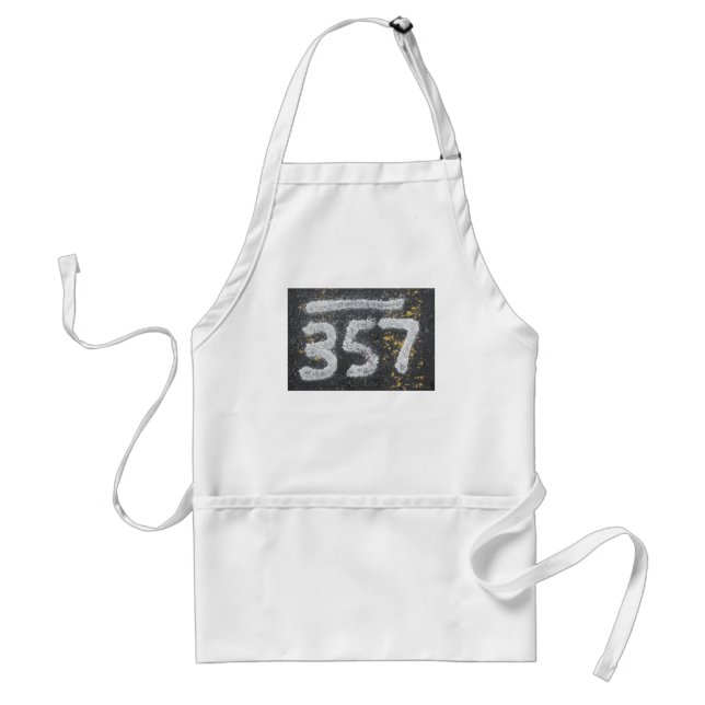 357 Masonic och Ängla Nummer Förkläde (Framsidan)