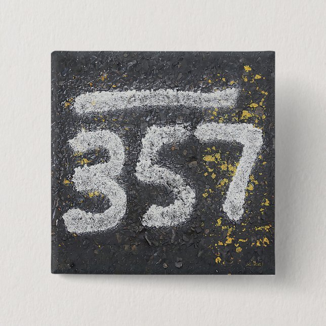 357 Masonic och Ängla Nummer Knapp (Framsida)
