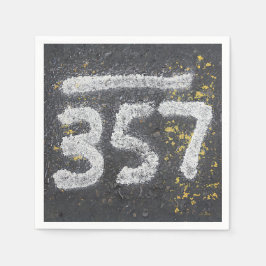 357 Masonic och Ängla Nummer Pappersservett