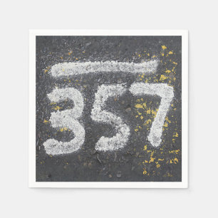 357 Masonic och Ängla Nummer Pappersservett