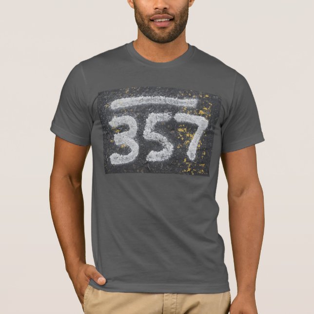 357 Masonic och Ängla Nummer T Shirt (Framsida)