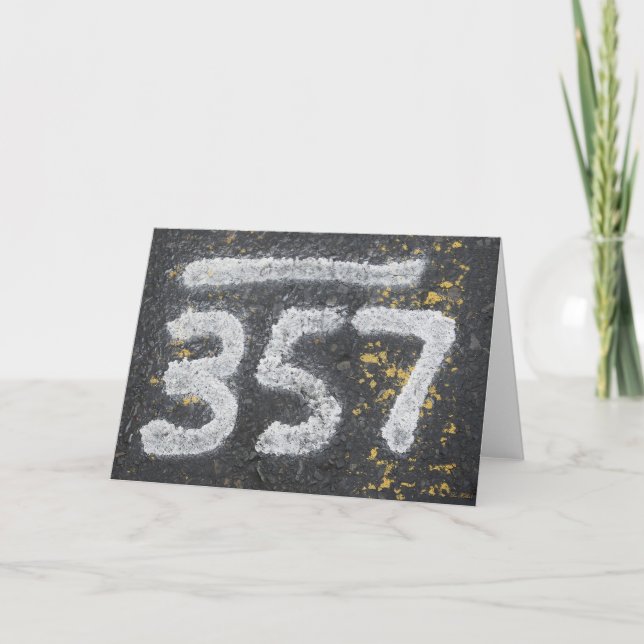 357 Mason's and Angel Number Kort (Framsida)