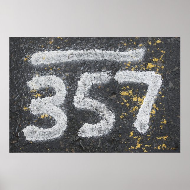 357 Mason's and Angel Number Poster (Framsidan)