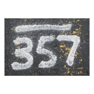 357 Masons och Ängla Nummer Fototryck