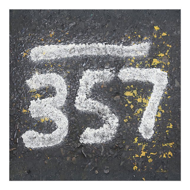 357 Masons och Ängla Nummer Fototryck (Framsidan)