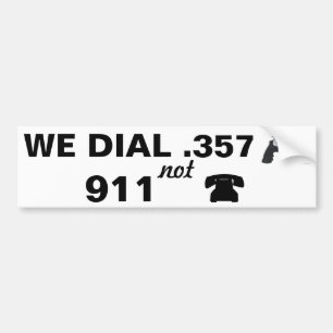 .357 takter 911 bildekal