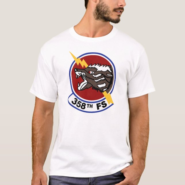 358. Stridighetskvadron T-shirt (Framsida)