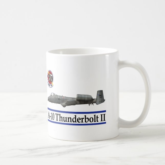 358. Thunderbolt för kämpeskvadron A-10 Kaffemugg (Höger)