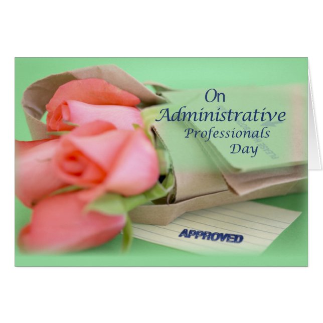 3591 Admin Pro försegling till Appoval Hälsningskort (Framsidan Horizontal)