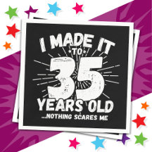 35 år Gamla sarkastiska minnesmärken - roligt 35e