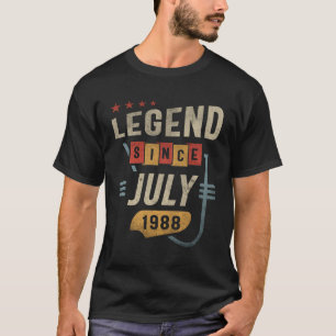 35 år gammal förklaring sedan juli 1988 35e födels t shirt