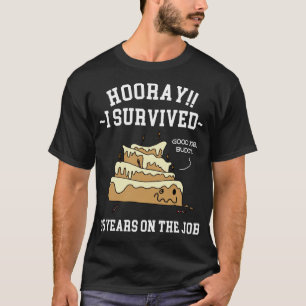35 år på arbetsdagen för 35en t shirt