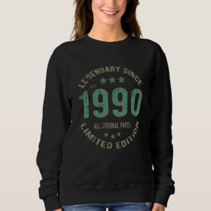 35-årig 35e på födelsedagen 1990 t shirt