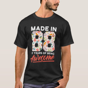 35 års 35e av gamla gåvor från födelsedagen Kvinno T Shirt